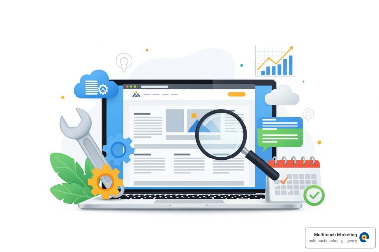 Website maintenance and management