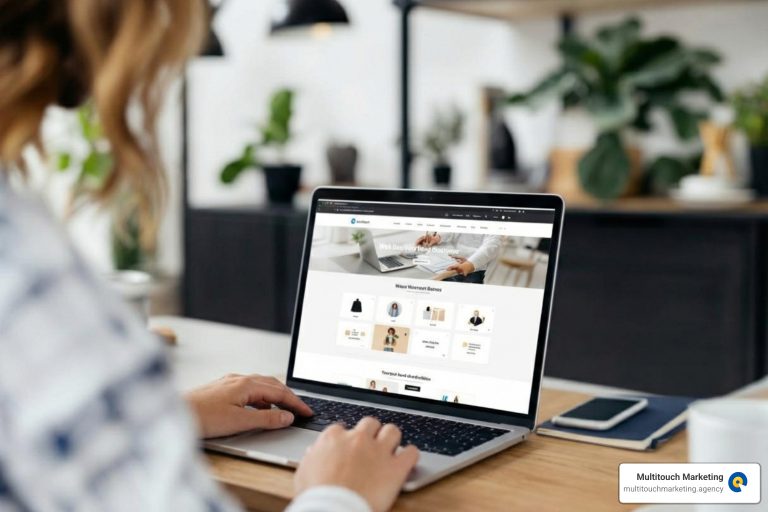 small business website design and management